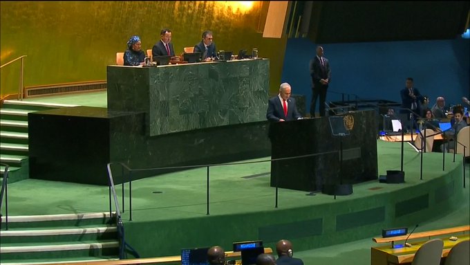 Netanyahu Sebut Delegasi yang Walk Out sebagai “Moral Cowards”